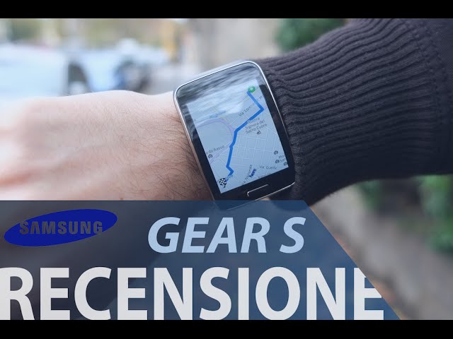 Samsung Gear S, recensione in italiano - YouTube
