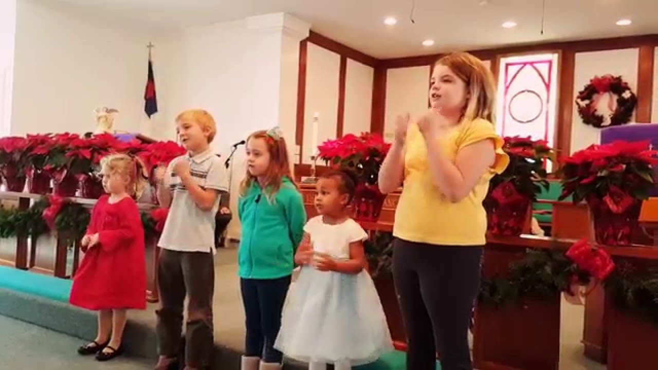 Yes, Jesus Loves Me with GMUMC kids Sign Language - YouTube