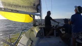 how to trim asymmetrical Spinnaker