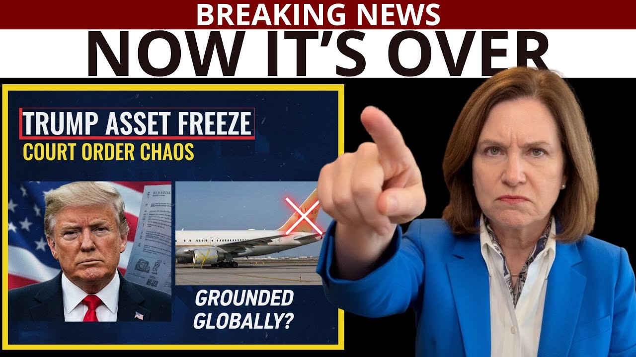 1 MIN AGO: Trump's Private Jet Grounded by Court Order - Assets Frozen Globally!!!