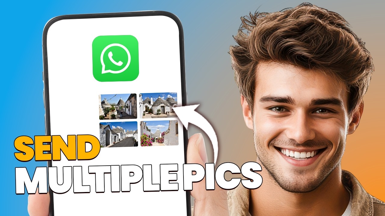 2 Ways to Send Multiple Photos on WhatsApp (Quick & Easy Guide) - YouTube