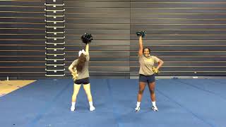 UA sideline - Akron x Zips x Blue & Gold