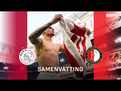 ? KNOTSGEKKE KLASSIEKER MET 5 GOALS & RODE KAART! ? | Samenvatting Ajax - Feyenoord