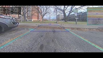 Curb detection and tracking with monocular frontal vehicle camera - 3