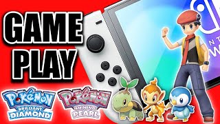 Pokemon Brilliant Diamond And Shining Pearl Gameplay See The Difference
