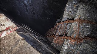 Mysterious Ladder Leading Down into Underground Abyss - Would you go down?