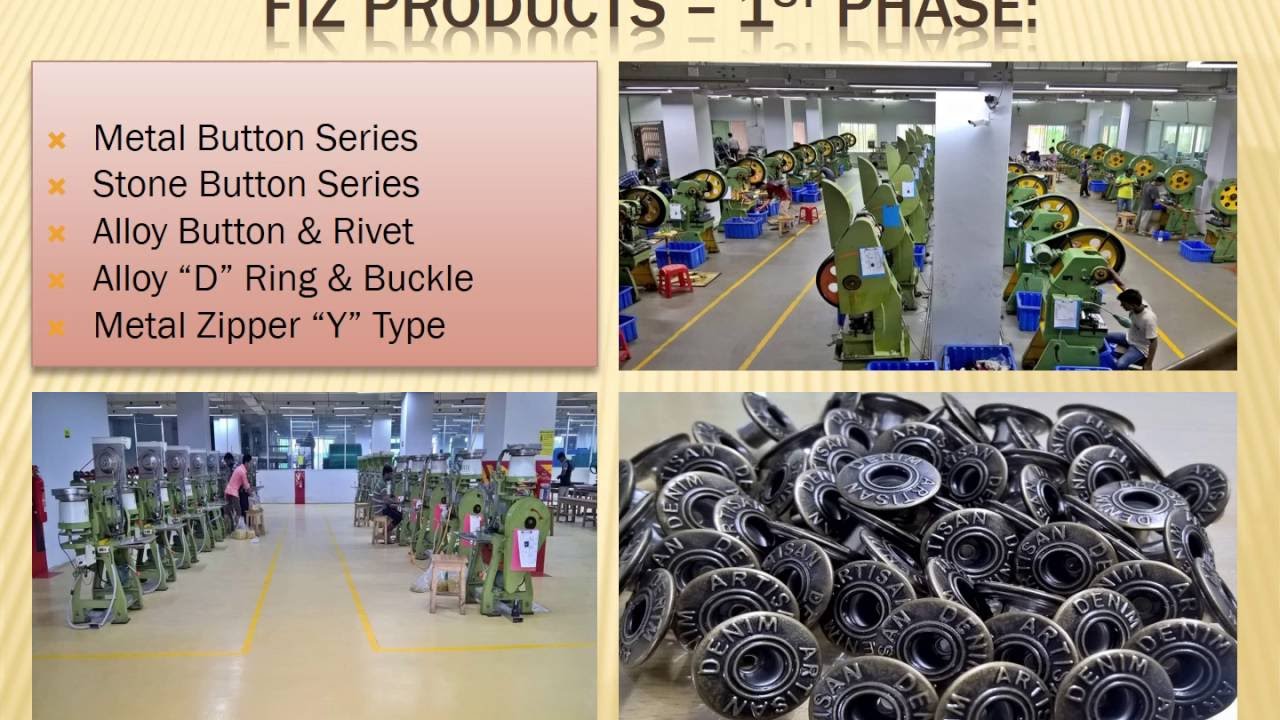 Faiza  The Largest Metal Button Zipper Sewing Thread Manufacturer