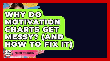 Why Do Motivation Charts Get Messy? (And How To Fix It) - Your Crafty Classroom