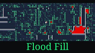 Flood Fill to Find Disconnected Areas in Unity