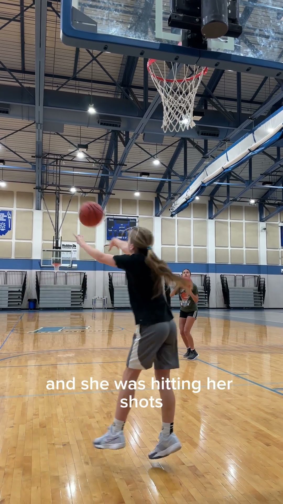 Our morning routine! #basketball #vlog
