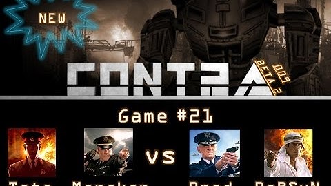 C&C Generals ZH Contra 009 Beta 2 Random match #21