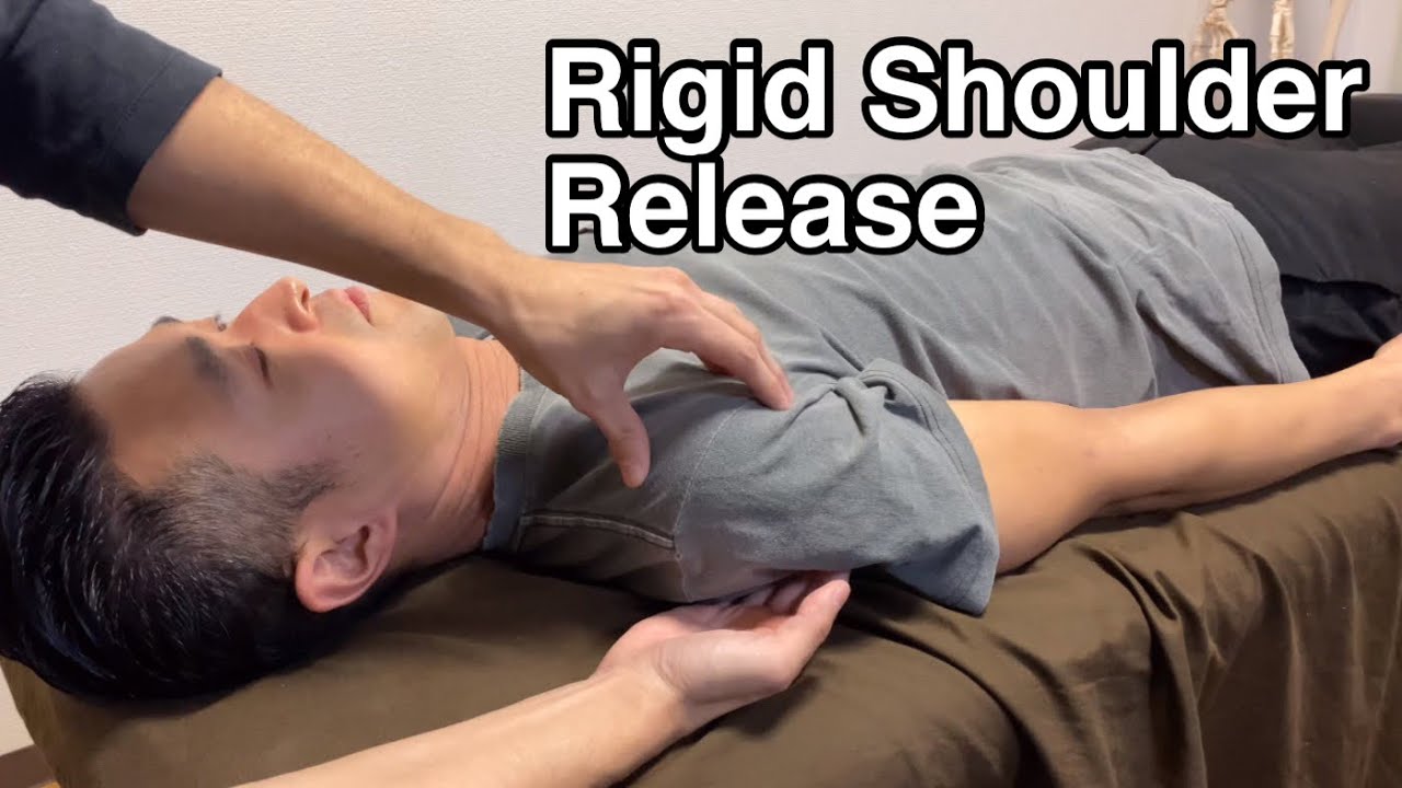 Myofascial release for rigid shoulder YouTube