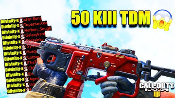 50 KILL TDM... (Best "MX9" Class Setup) - Black ops 4