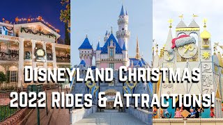 Disneyland Christmas Rides 2022 - 4K 60Fps Pov