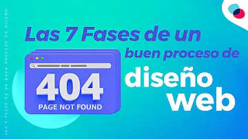 ¿Cuáles son las 7 fases de los planes de diseño?