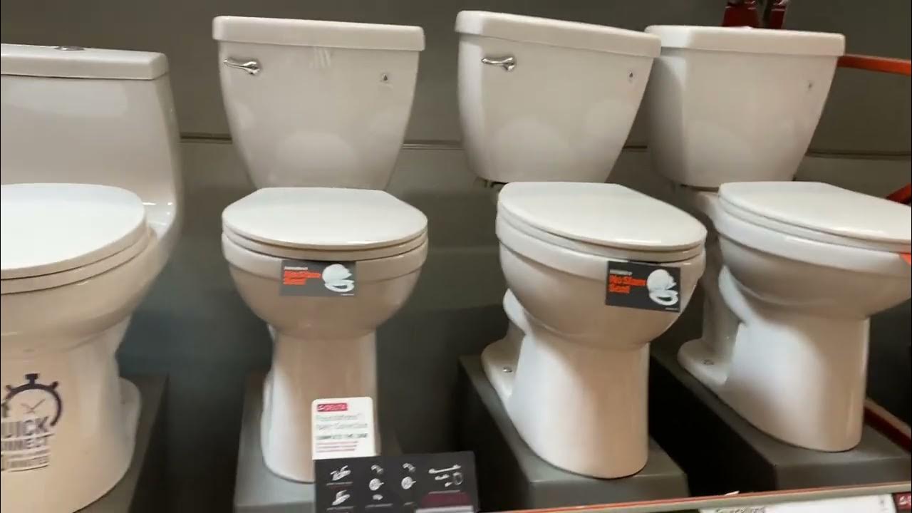 Toilets at Home Depot YouTube