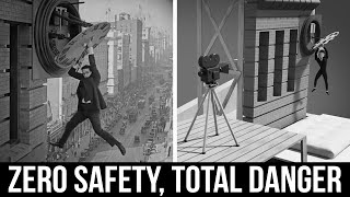 How Old Hollywood Created Jaw-Dropping Stunts
