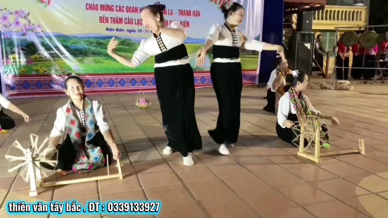 ĐVN . bắc yên múa hát dệt vải