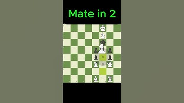 Can You Find Both Moves? (Mate in Two) #blitzmind #checkmate #chess #chesspuzzle  #matein2