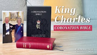 King Charles III Coronation Bible | Cambridge University Press