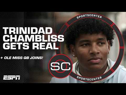 Trinidad Chambliss speaks on his journey to Ole Miss 🏈 | SportsCenter