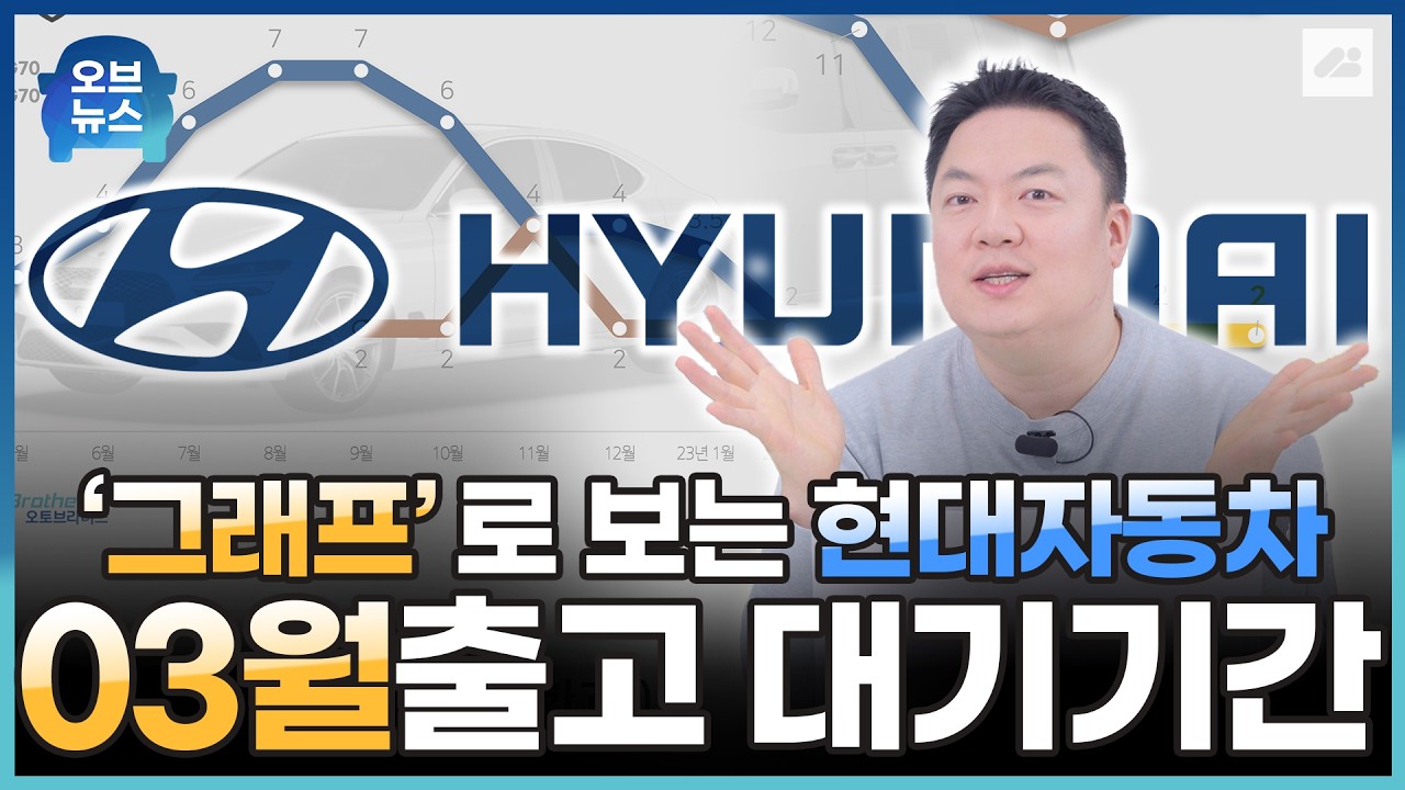 현대자동차 26년 3월 출고대기기간! 아반떼부터 쏘나타, 그랜저, 투싼, 캐스퍼등 현대 전차종 예상납기｜오브뉴스