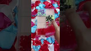 Fierce Red🔴 Beads Satisfying Reverse #asmr #shorts #satisfying
