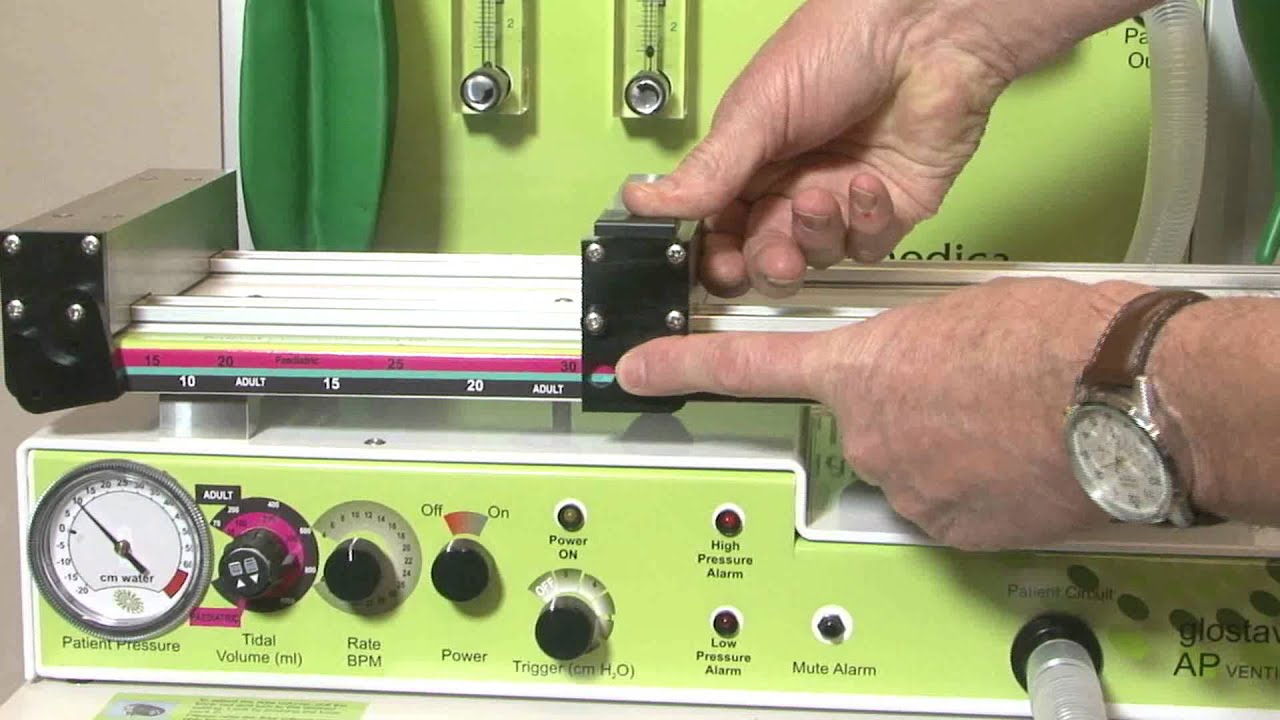 L'appareil d'anesthésie Glostavent® 2