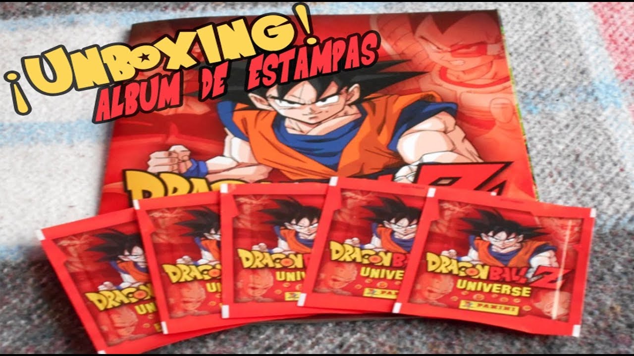 Dragon Ball Z Universe | ¡Completando el album de estampitas! #1 - YouTube