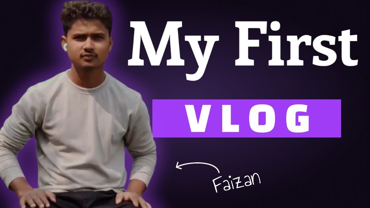 My First Vlog || #firstvlog #firstvlogviral - YouTube