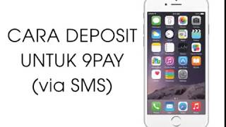 Tutorial transfer uang menggunakan SMS NinePay M88 Indonesia screenshot 4