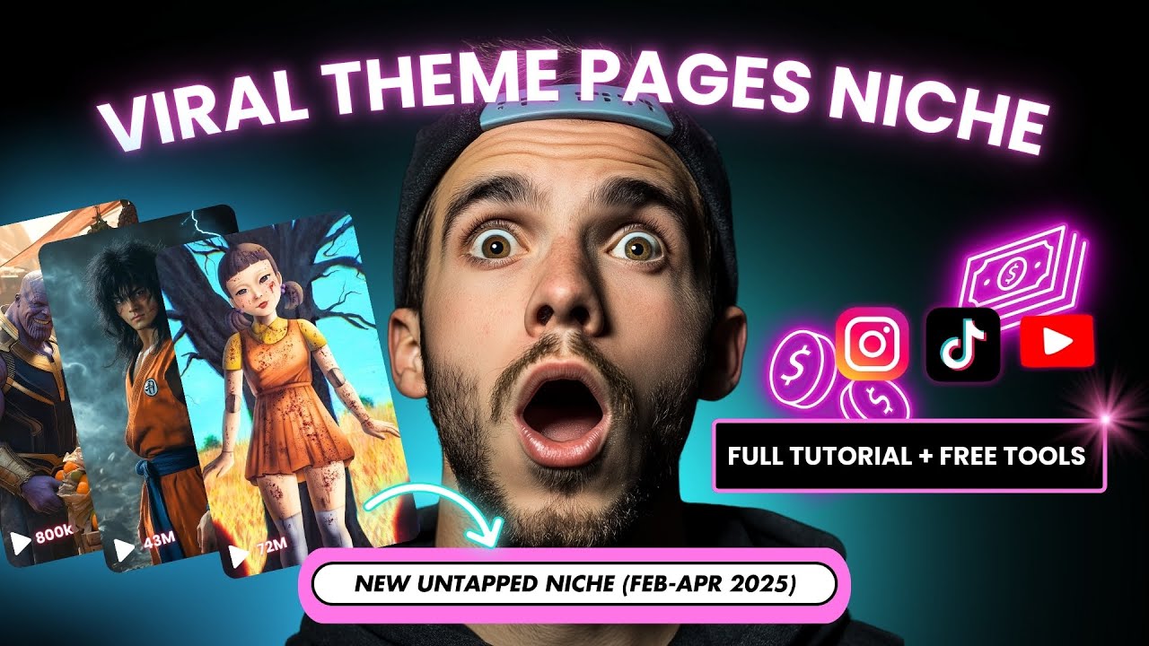 How I Make: $30K/Month with Instagram Theme Page (2025 NEW Niche)
