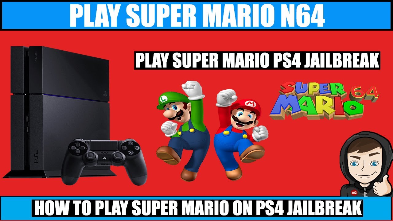 How to play Super mario N64 on PS4 Jailbreak 