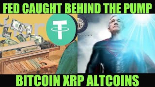 THE GREAT DISTRACTION FED CAUGHT BEHIND THE PUMP OF BITCOIN XRP ALTCOINS