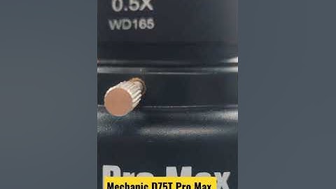 Mechanic D75T Pro Max Microscope 🔬 #shorts #D75TProMax #microscope