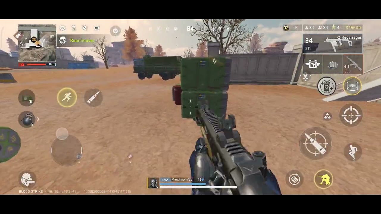 Blood strike kills em frente 