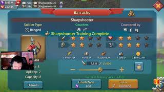 Lords Mobile - Training Troops for Ultimate Lords Event #2