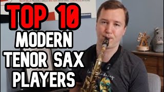 Top 10 Modern Tenor Sax Players in Jazz