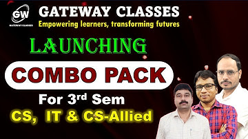 COMBO III-SEM I CS IT and CS Allied I EE and EE Allied I Gateway Classes I AKTU I RGPV I SPPU Pune