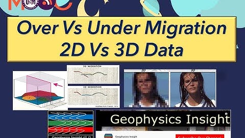 Seismic Migration Techniques Over vs Under Migration | 2D vs 3D Explained - A Comprehensive Guide!
