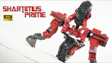 Transformers Studio Series Scavenger Revenge of the Fallen Leader Class Hasbro 4K Figure Review