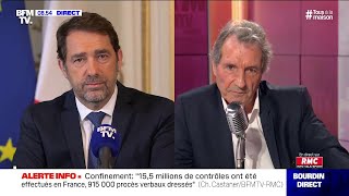 Christophe Castaner, ministre de l’Intérieur, était l'invité de Jean-Jacques Bourdin ce 23/04/2020