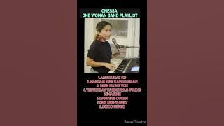 ONESSA ONE WOMAN BAND PLAY LIST COVER