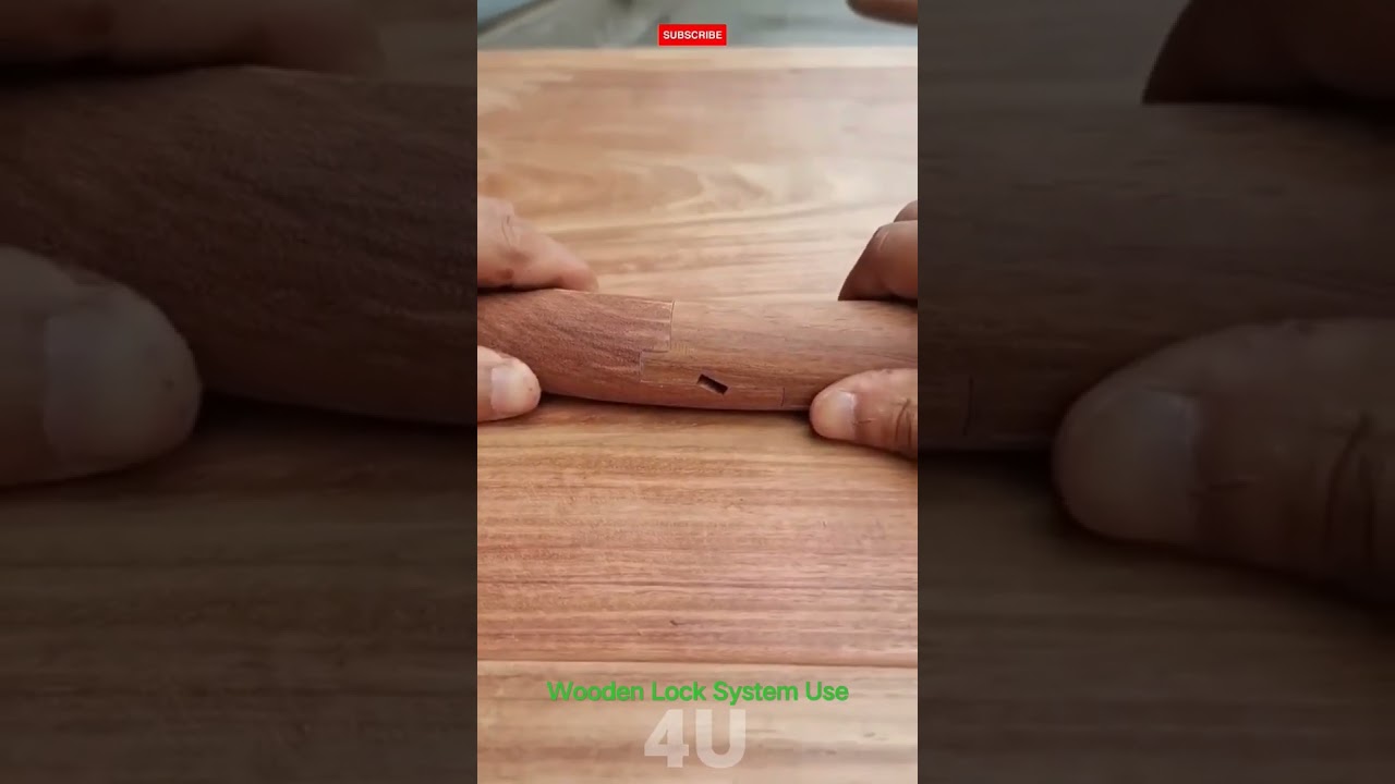 Wooden Lock System Use @Venture On Bd.