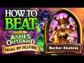 How to beat mother shahraz trial by felfire ashes of outland  hearthstone