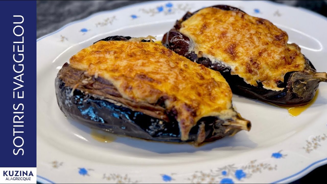 Μελιτζάνες Παπουτσάκια | Sotiris Evaggelou