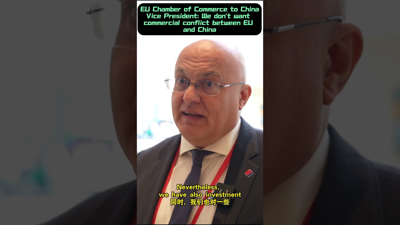 EU-China Commerce VP: We don't want commercial conflict between EU and China