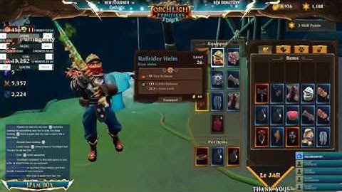 Torchlight Frontiers Alpha 3. Lvling "Aoemaster" + farming on max lvl Mage.