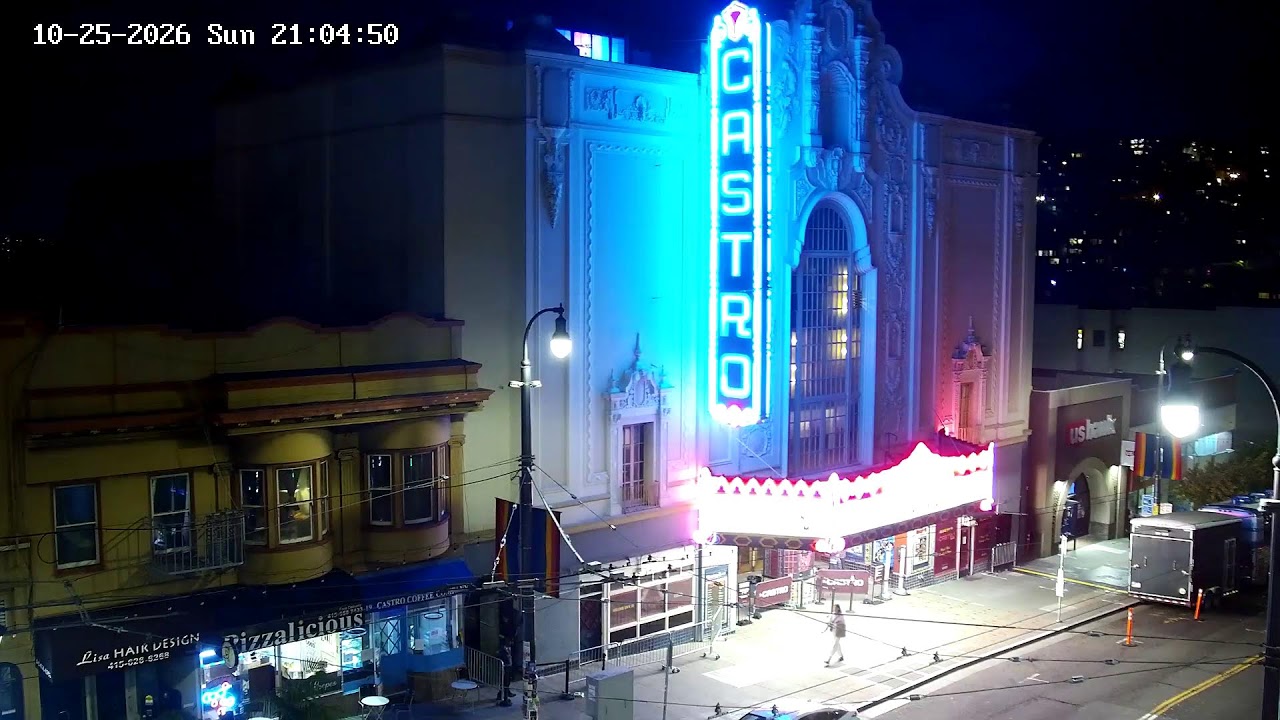 Castro Street Live Stream — San Francisco, CA live camera thumbnail