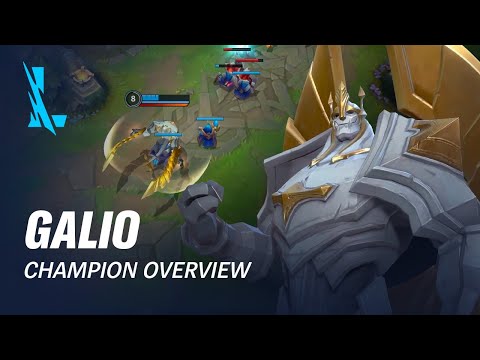 Galio Champion Overview | Gameplay - League of Legends: Wild Rift